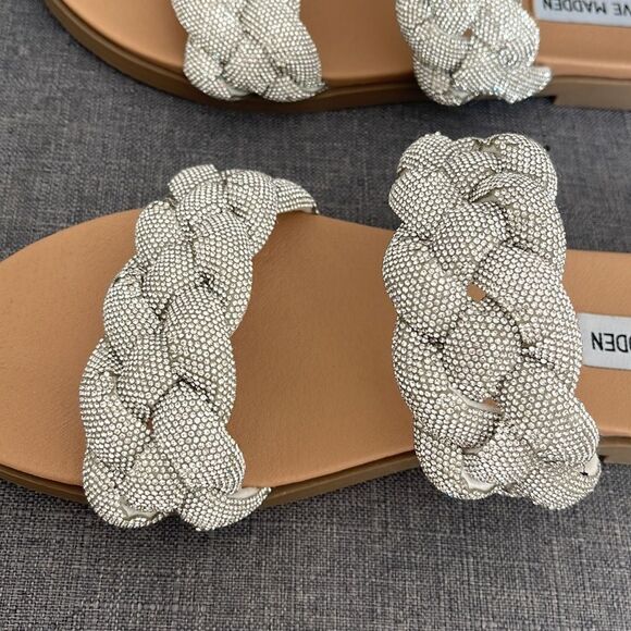 Steve Madden Dolay Shiny Sandal - new in box - Picture 5 of 8